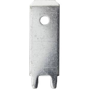 Vogt AG Verbindungstechnik 3866f.68 Plug-tong Insteekbreedte: 6.3 mm 180 ° Ongeïsoleerd Metaal 100 stuk(s)