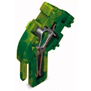 WAGO 769-513/000-016 Einzelklemme 5mm Zugfeder Belegung: PE Grün, Gelb 250St.