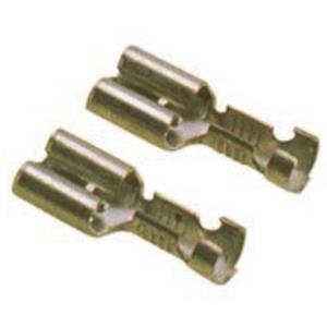 LAPP 63501010 Huls voor platte stekker Met trekonlasting Insteekbreedte: 6.3 mm Insteekdikte: 0.8 mm 180 ° Ongeïsoleerd 100 stuk(s)