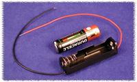 hammondelectronics Batteriehalter 1 x AA Kunststoff Schwarz 1St.