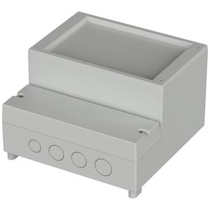 Bopla REGLOCARD RCP 170 F Regelaarbehuizing 166 x 161 x 109.5 ABS Lichtgrijs 1 stuk(s)