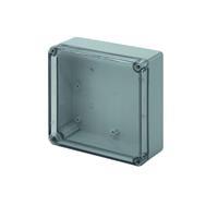 Weidmüller MPC 17/17/07 TRSP Universal-Gehäuse 175 x 175 x 75 Polycarbonat Lichtgrau, Transparent