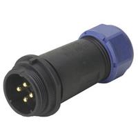 Weipu SP2111 / P 7 II Rundstecker Stecker, gerade Serie (Rundsteckverbinder): SP21 Gesamtpolzahl: 7 D24454