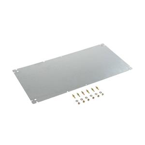 Weidmüller Montageplatte (L x B) 505mm x 249mm Silber