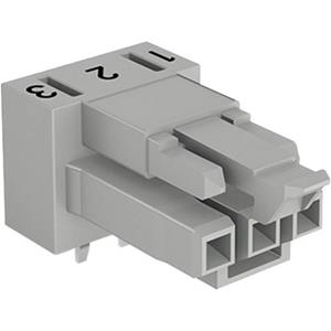 WAGO 890-843/011-000 Netz-Steckverbinder WINSTA MINI Buchse, Einbau horizontal Gesamtpolzahl: 3 16A