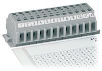 Wago Beschriftungsstreifen selbstklebend Aufdruck: 1 - 12 1St.