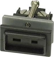 B+B Thermo-Techniek - 0220 0135-01 Miniatuuraansluitstekker voor thermo-elementen 0.5 mm² Zwart 1 stuks