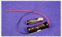 hammondelectronics Batteriehalter 1 x AAA Kunststoff Schwarz 1St.