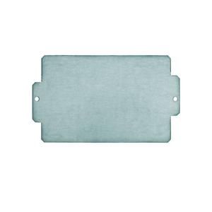 Weidmüller MOPL K5 STAHL Montageplatte (L x B) 110mm x 150mm Stahlblech Silber 1St.