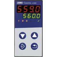 jumo 605307 Temperaturregler L, J, T, K, E, N, S, R, Pt100, Pt1000, KTY Relais 3A (L x B x H) 80 x 4
