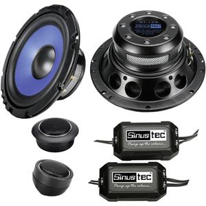 Sinustec ST-165 2-weg inbouwluidsprekerset 300 W Inhoud: 1 set(s)