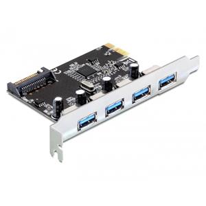 PCI Express Karte 4 X USB 3.0 - Delock