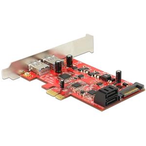 DeLOCK PCI Express Card > 2 x external U