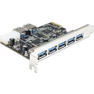 DeLOCK PCIe 5x USB 3.0 + 2x USB 3.0 Int