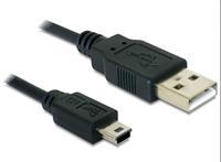 DeLOCK Kabel USB 2.0 mini B Standard 5-Pin 3,0m - 