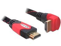 DeLOCK HDMI haaks naar beneden - 1 meter - 