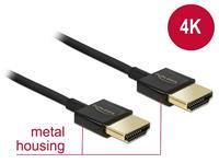 HDMI kabel slimline - 1 meter - Zwart - 