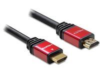 Kabel HDMI A-A St/St High Speed HDMI 3,0m rot Premium DL - Delock