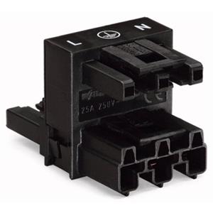 WAGO Net-H-splitter [Netstekker - Netbus, Netbus] Totaal aantal polen: 3 Wit 50 stuk(s)