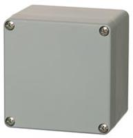 fibox P 121209 Universal-Gehäuse 120 x 122 x 90 Polyester Silber-Grau (RAL 7001) 1St.