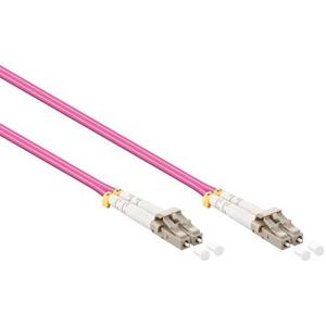 Duplex Patchkabel lc-lc 50/125µ OM4, lszh, violett, 2,0 mm, 1,0 m - Efb-elektronik