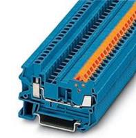 phoenixcontact QTCU 1,5 BU Durchgangsreihenklemme Polzahl: 2 0.25mm² 1.5mm² Blau 50St.