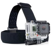 ST-23 verstelbare Elastische hoofdband Gemonteerde Riem voor GoPro Hero 5 / 4 / 3+ / 3 / 2 / 1 (zwart)