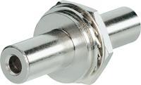 BKL Electronic 1102077 Jackplug-adapter Jackplug female 3,5 mm - Jackplug female 3,5 mm Stereo Inhoud: 1 stuk(s)