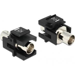 Delock DeLock Keystone BNC Buchse > BNC Buchse schwarz