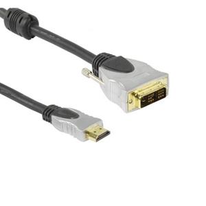 HQ ss5551/15 Hoge Kwaliteit Hdmi - Dvi Aansluitkabel 15,0 M