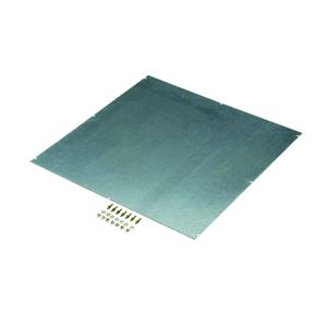 Weidmüller Montageplatte (L x B) 550mm x 555mm Silber