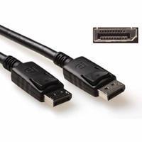 Advanced Cable Technology Premium DisplayPort kabel met DP_PWR - versie 1.2 (4K 60 Hz) / zwart - 1 meter