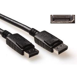 ACT DisplayPort aansluitkabel male-male 1 m