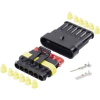 TE Connectivity Superseal Set AMP-Superseal 1.5mm Series Polzahl Gesamt 6 Rastermaß: 6mm 1 Set