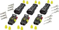 teconnectivity TE Connectivity 30S003 Superseal set AMP-Superseal 1.5mm Series Totaal aantal polen 2 Rastermaat: 6 mm 1 set(s)