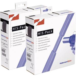 HellermannTyton 300-32543 Krimpkous zonder lijm Transparant 25.40 mm 12.70 mm Krimpverhouding:2:1 5 m