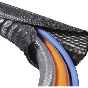 HellermannTyton 170-01016 Twist-In 29 Gevlochten slang Zwart Polyester 25 tot 29 mm 2 m