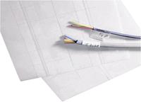 teconnectivity Kabel-Etikett BKM 38 x 23mm Farbe Beschriftungsfeld: Weiß Anzahl Etiket