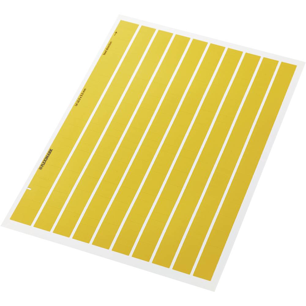 lappkabel LAPP LA 20-8 WH Kabel-Etikett Fleximark 20 x 8mm Farbe Beschriftungsfeld: Weiß Anzahl Etik