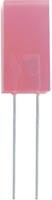 Kingbright LED bedrahtet Grün Quadratisch 5 x 5mm 5 mcd 110° 20mA 2.2V