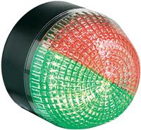 Auer Signalgeräte Signaallamp LED ITM 801726313 Rood, Groen Continulicht 230 V/AC