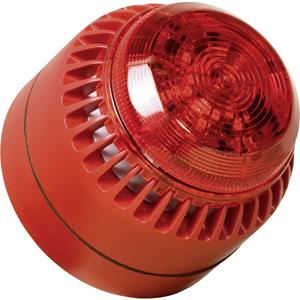 ComPro Kombi-Signalgeber ROLP Solista Beacon Rot Dauerton 12 V/DC, 24 V/DC S63408