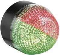 Auer Signalgeräte Signaallamp LED ITL 802726405 Rood, Groen Continulicht 24 V/DC, 24 V/AC