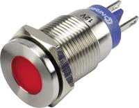 Conrad Components GQ16F-D/R/12V/S LED-signaallamp Rood 12 V 15 mA
