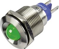 Conradcomponents Conrad Components GQ19B-D/G/12V/S LED-signaallamp Groen 12 V 15 mA