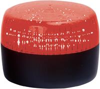 Auer Signalgeräte Signalleuchte LED PCH Rot Rot Dauerlicht, Blinklicht 24 V/DC, 24 V/AC