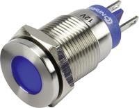 Conradcomponents Conrad Components GQ16F-D/J/B/12V/N LED-signaallamp Blauw 12 V 15 mA