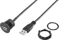trucomponents TRU COMPONENTS USB-19-BK USB A inbouwbus 2.0 Bus, inbouw Inhoud: 1 stuk(s)