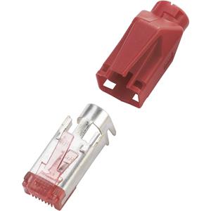 hiroseelectronic Hirose Electronic TM31 RJ45-connector TM21 CAT 6, afgeschermd HR31RT10 Rood 10 stuk(s)