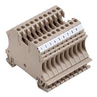 Weidmüllerler WDUL 4 / 500K 1028000000 - Durchführungsklemme mit der elektronischen Komponente - WEIDMULLER